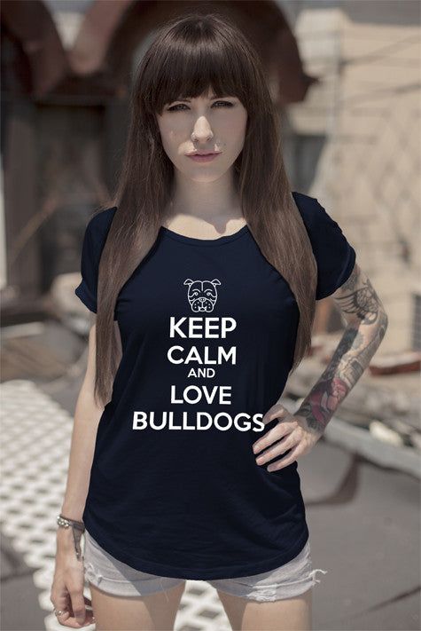 Keep Calm and Love Bulldogs (Women)