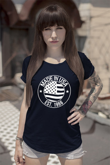 FunkyShirty Made in USA EST.1966 (Women)  Creative Design - FunkyShirty