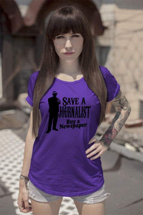 Save a Journalist Buy a Newspaper (Women)