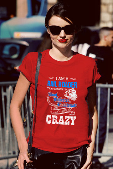FunkyShirty Rail Roader (Women)  Creative Design - FunkyShirty