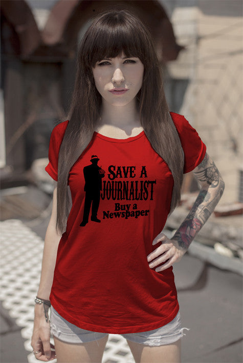 Save a Journalist Buy a Newspaper (Women)