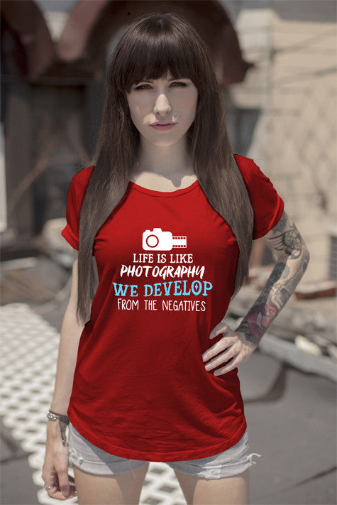 Life is Like Photography We Develop From The Negatives (Women)
