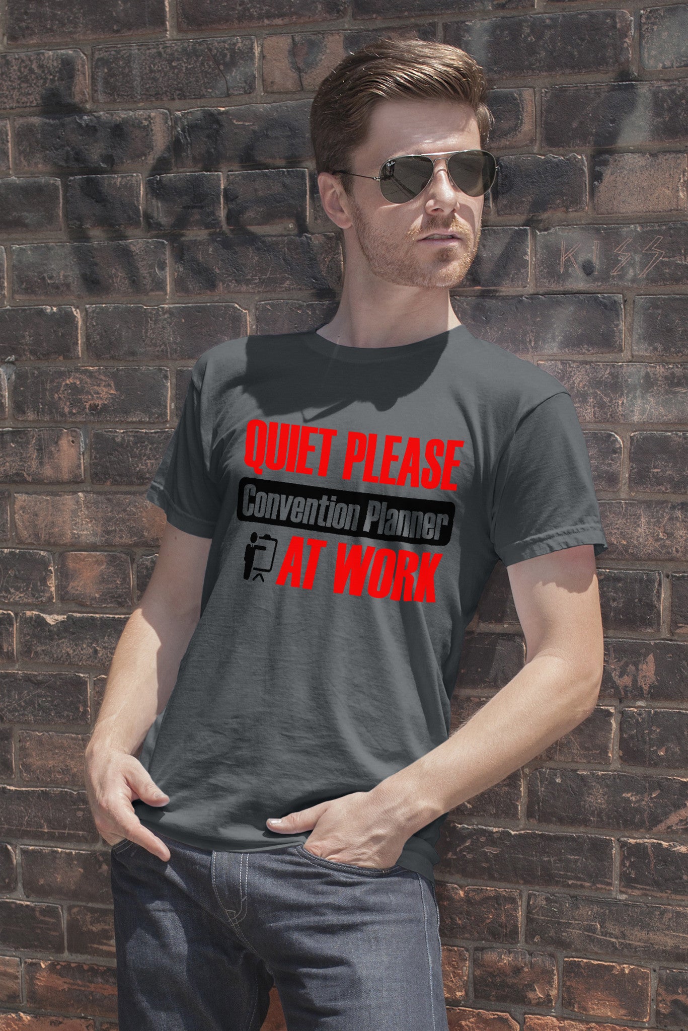 Quiet Please Convention Planner at Work (Men)