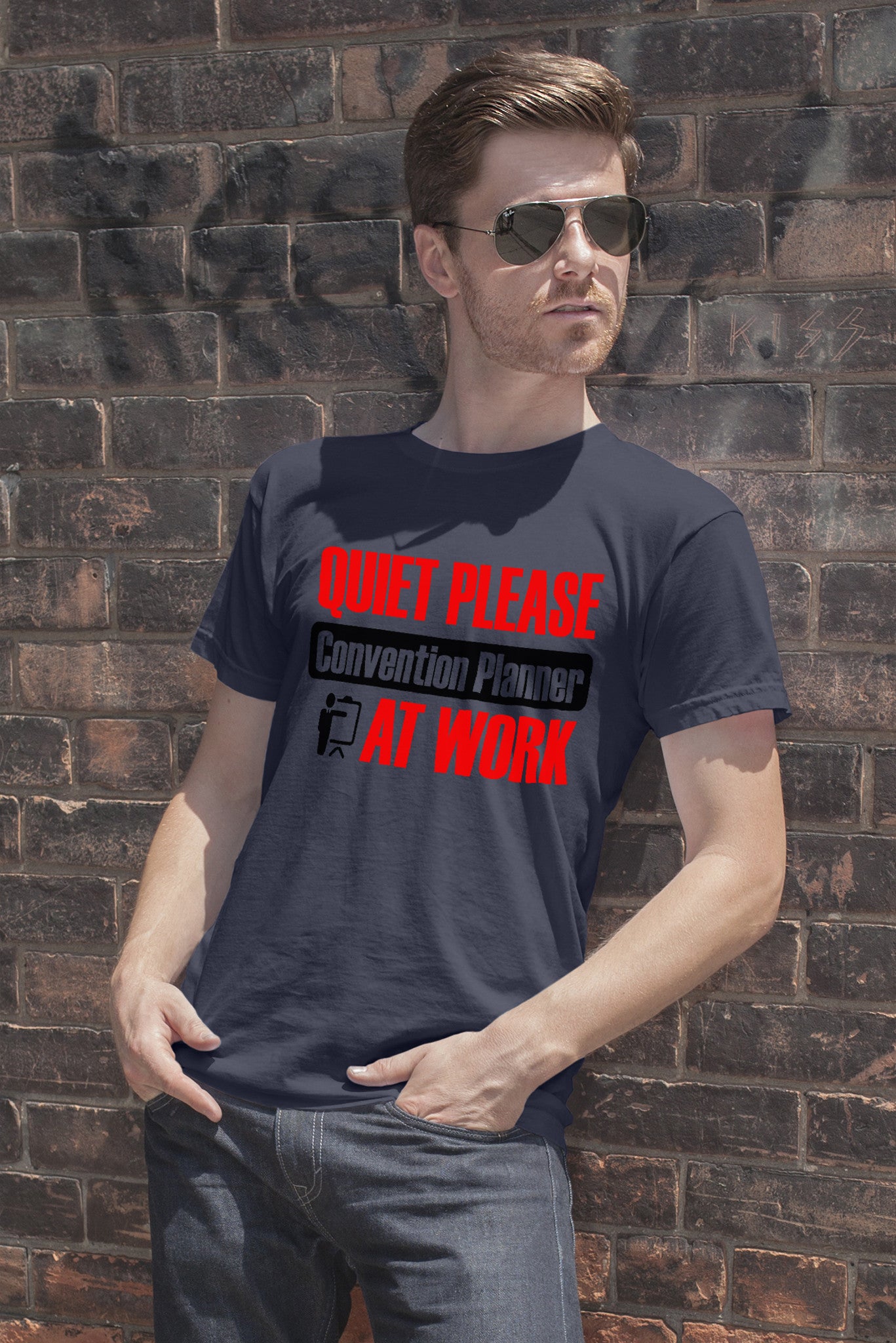 Quiet Please Convention Planner at Work (Men)