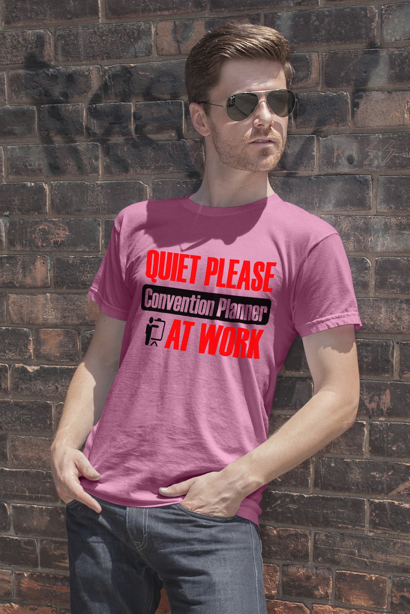Quiet Please Convention Planner at Work (Men)