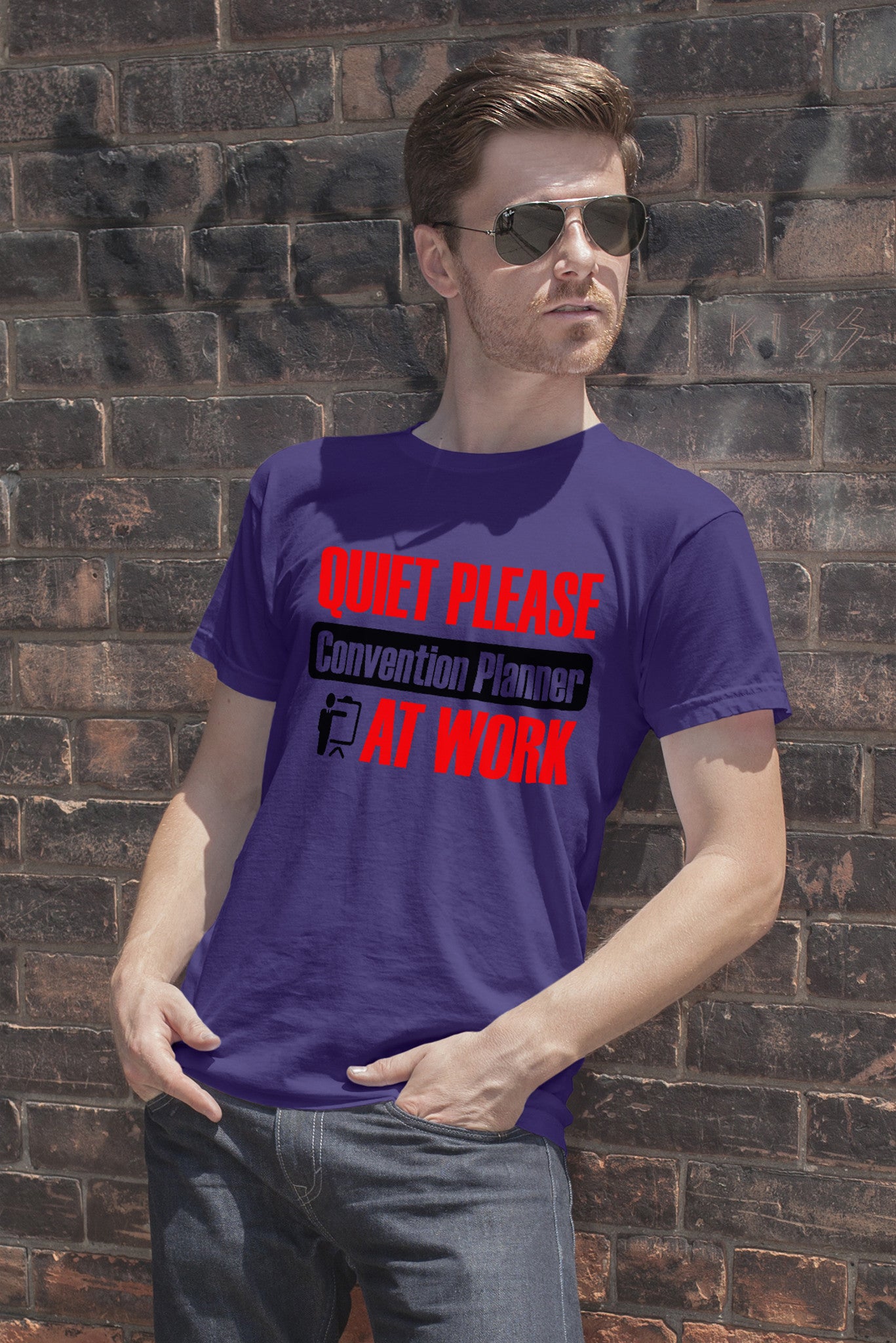 Quiet Please Convention Planner at Work (Men)