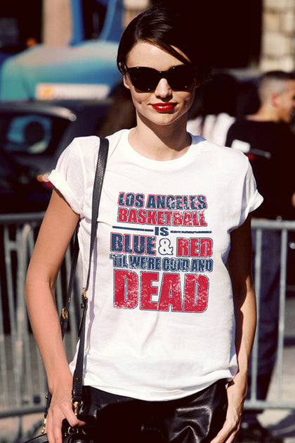 FunkyShirty Los Angeles Basketball (Women)  Creative Design - FunkyShirty