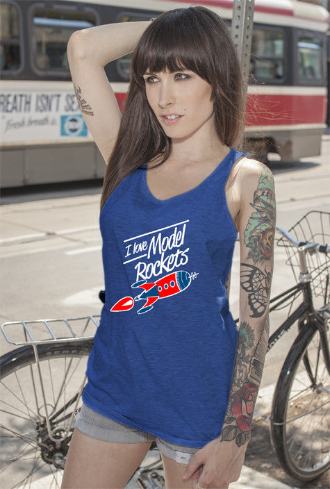 I Love Model Rockets (Women)