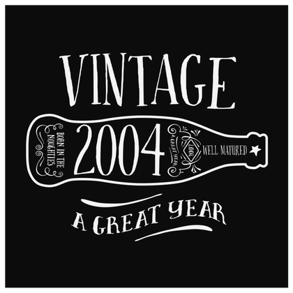 Vintage 2004 - Canvas Wrap