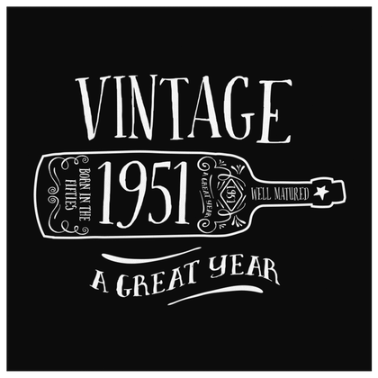 VINTAGE 1951 - CANVAS WRAP
