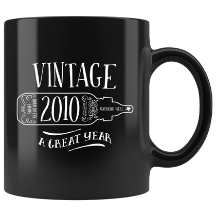 Vintage 2010 - Black Mug