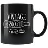 Vintage 2003 - Black Mug