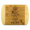 CHEF Mom - Round Edge Wood Cutting Board