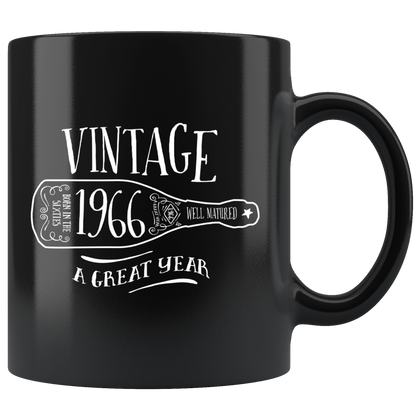 Vintage 1966 - Black Mug