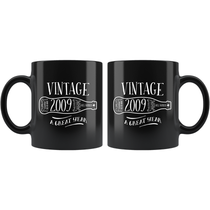 Vintage 2009 - Black Mug