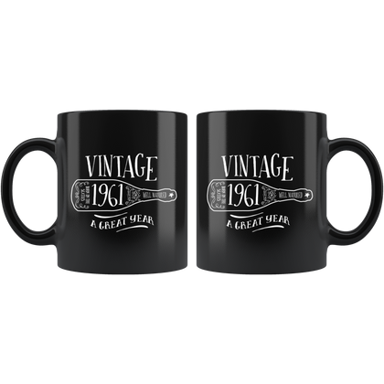 Vintage 1961 - Black Mug