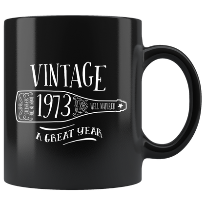 Vintage 1973 - Black Mug