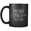 Vintage 1950 - Black Mug