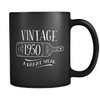 Vintage 1950 - Black Mug