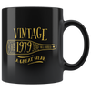 Vintage 1979 - Black Mug