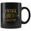Vintage 2012 - Black Mug