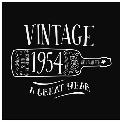 VINTAGE 1954 - CANVAS WRAP