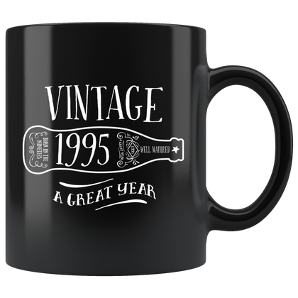 Vintage 1995 - Black Mug