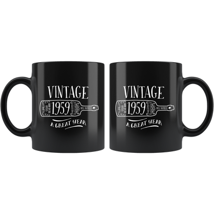 Vintage 1959 - Black Mug