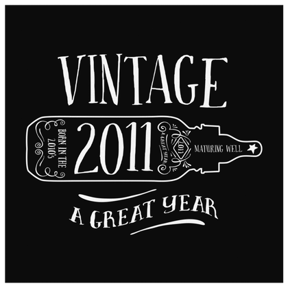 Vintage 2011 - Canvas Wrap