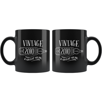 Vintage 2010 - Black Mug