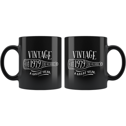 Vintage 1979 - Black Mug
