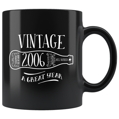 Vintage 2006 - Black Mug