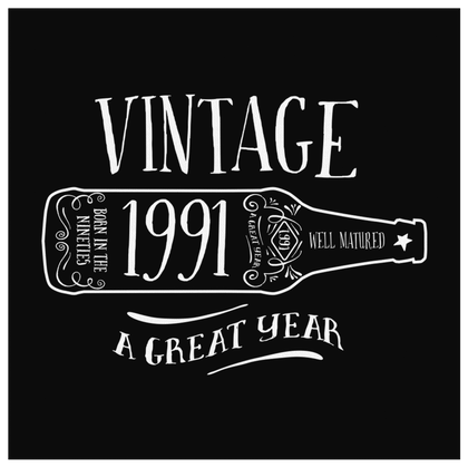 Vintage 1991 - Canvas Wrap