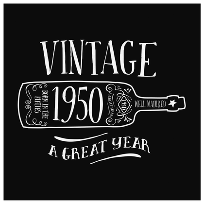 Vintage 1950 - Canvas Wrap