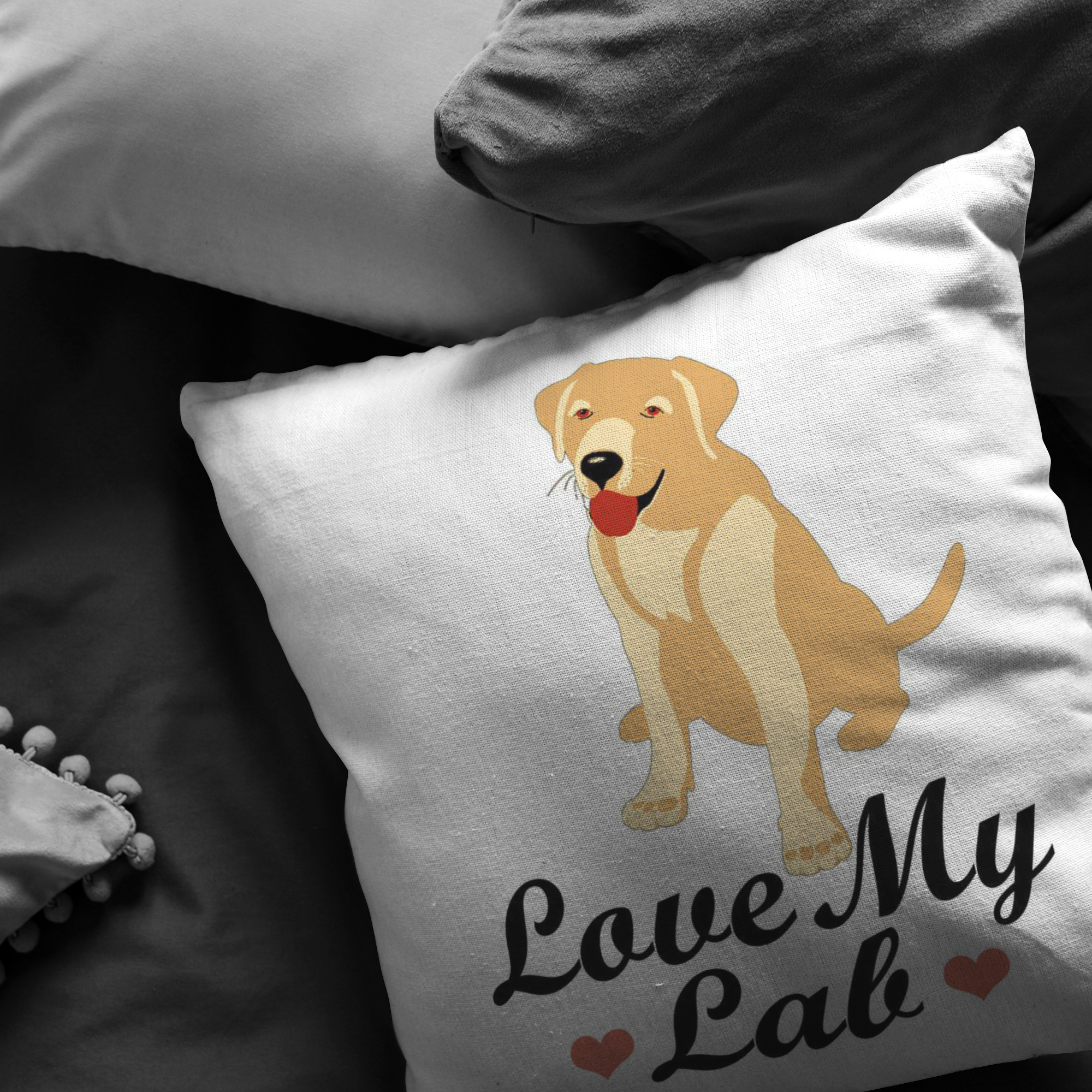 Love My Labrador - Pillow
