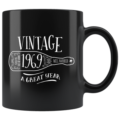 Vintage 1969 - Black Mug