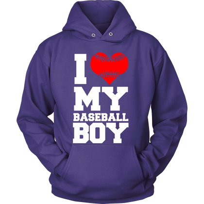 FunkyShirty I Love my Baseball Boy (Women)  Creative Design - FunkyShirty