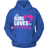 This girl Loves her Pitbull