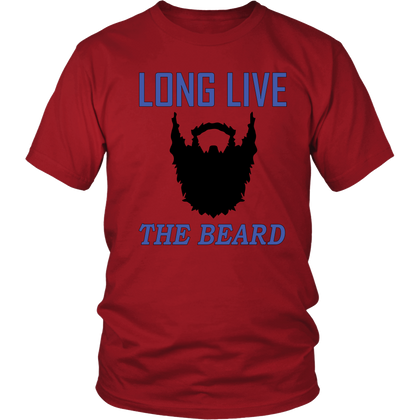 FunkyShirty Long Live The Beard  Creative Design - FunkyShirty