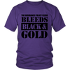 Bleeds Black and Gold (Men)
