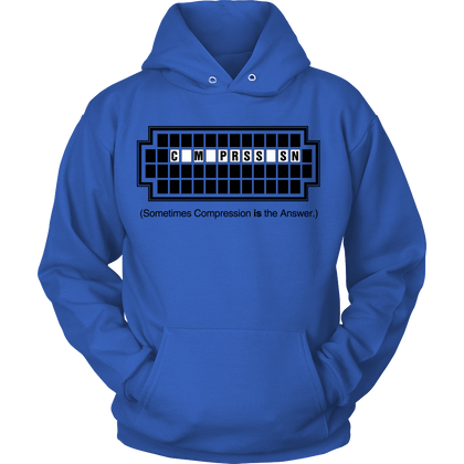 FunkyShirty Sometimes Compression is the Answer (Women)  Creative Design - FunkyShirty