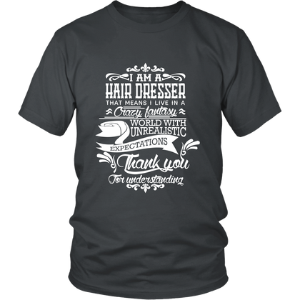FunkyShirty Hair Dresser (Men)  Creative Design - FunkyShirty