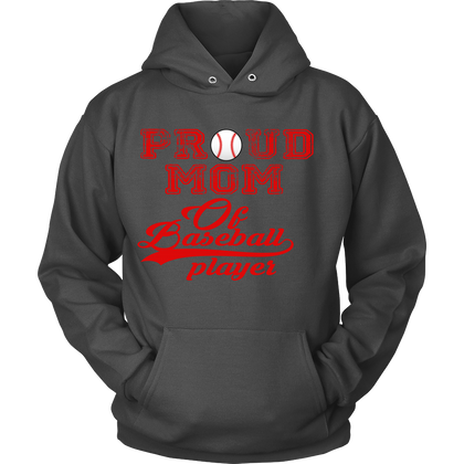 FunkyShirty Proud Mom Of Baseball Player  Creative Design - FunkyShirty