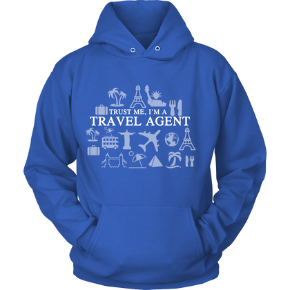 FunkyShirty Trust me I'm a Travel Agent (Women)  Creative Design - FunkyShirty