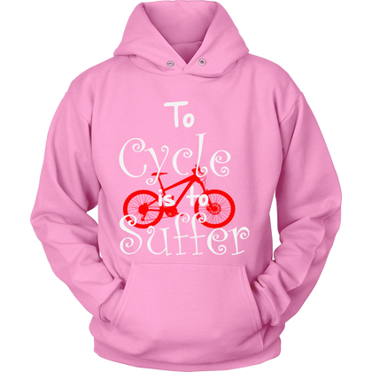 FunkyShirty To Cycle is to Suffer (Women)  Creative Design - FunkyShirty