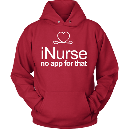 FunkyShirty I Love Nurse no App for That (Women)  Creative Design - FunkyShirty