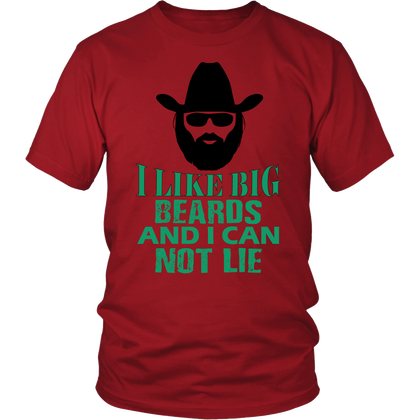 FunkyShirty I LIke Big Beards and i Can not Lie  Creative Design - FunkyShirty