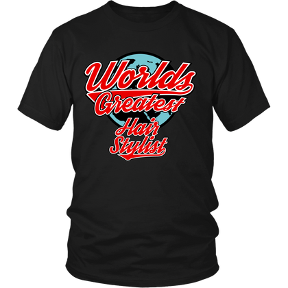 FunkyShirty Worlds Greatest Hair Stylist (Men)  Creative Design - FunkyShirty