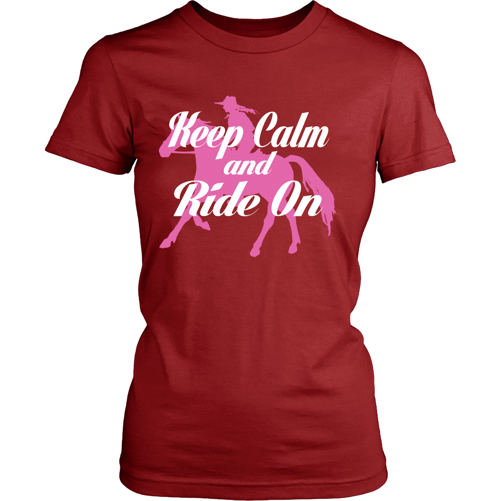 Keep Calm and Ride On (WOMEN)