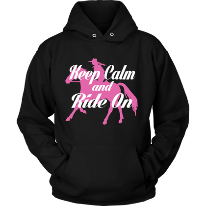 FunkyShirty Keep Calm and Ride On (WOMEN)  Creative Design - FunkyShirty